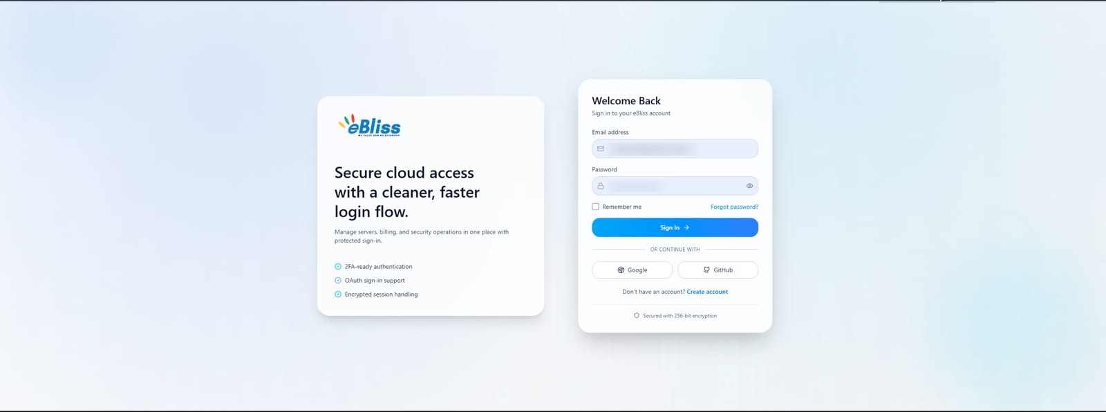 eBliss Cloud - Enterprise Cloud Solutions & High-Availability Infrastructure